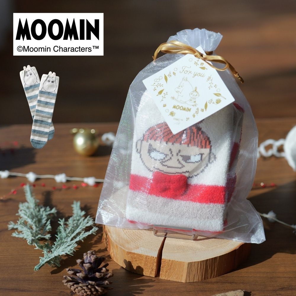 【ムーミン/MOOMIN】フェイスルームソックス 「ムーミン」