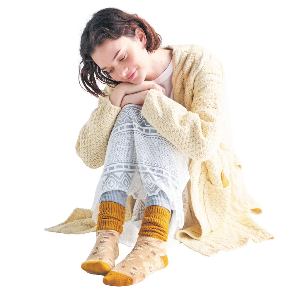 【ミニラボ/mini labo】足元内側パイル編みのぬくぬく厚手ソックス 「ミニラボ」 【ミニラボ/mini labo】足元内側パイル編みのぬくぬく厚手ソックス 「ミニラボ」