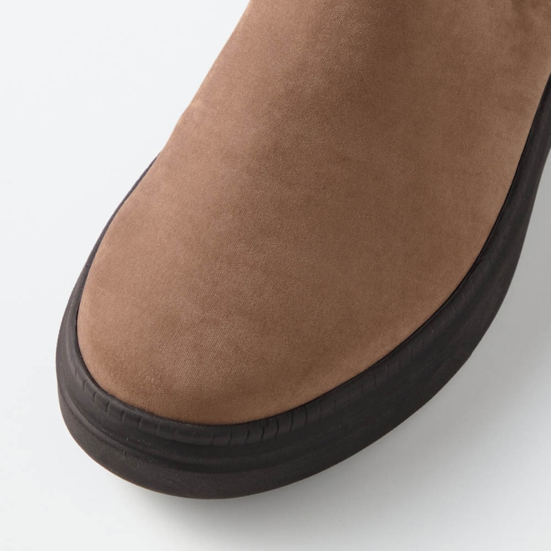 起毛感のあるポリエステルスエード素材