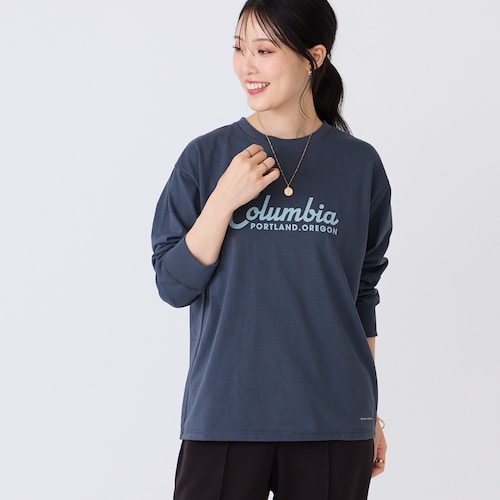 ロゴプリント長袖Tシャツ