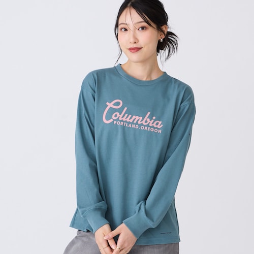 ロゴプリント長袖Tシャツ