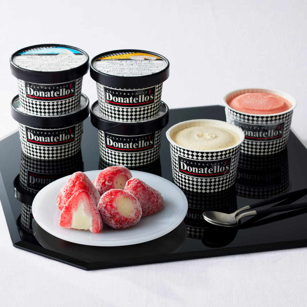 【ベルメゾン】【お中元・おとりよせ】 ドナテロウズ & 苺アイス 【ご注文は7月20日まで】