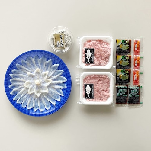 【お中元・おとりよせ】 ふぐ刺身＆マグロねぎとろ丼 【ご注文は8月25日まで】