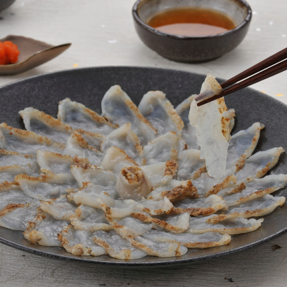 【ベルメゾン】【お中元・おとりよせ】 山口県萩産 活〆まふく炙り刺身 3人前 【ご注文は8月25日まで】