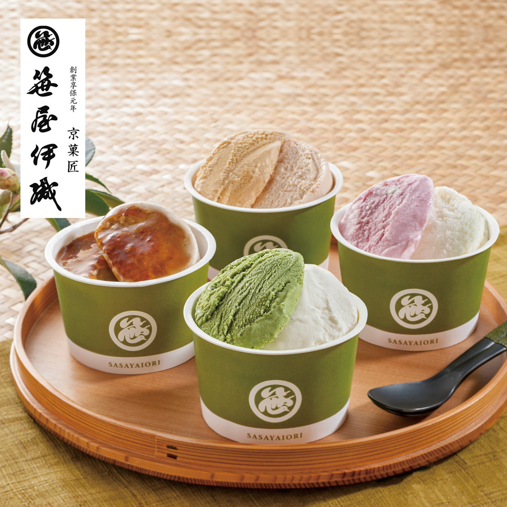 【ベルメゾン】【お中元・おとりよせ】 京菓匠 笹屋伊織監修 アイスアソート 【ご注文は7月31日まで】