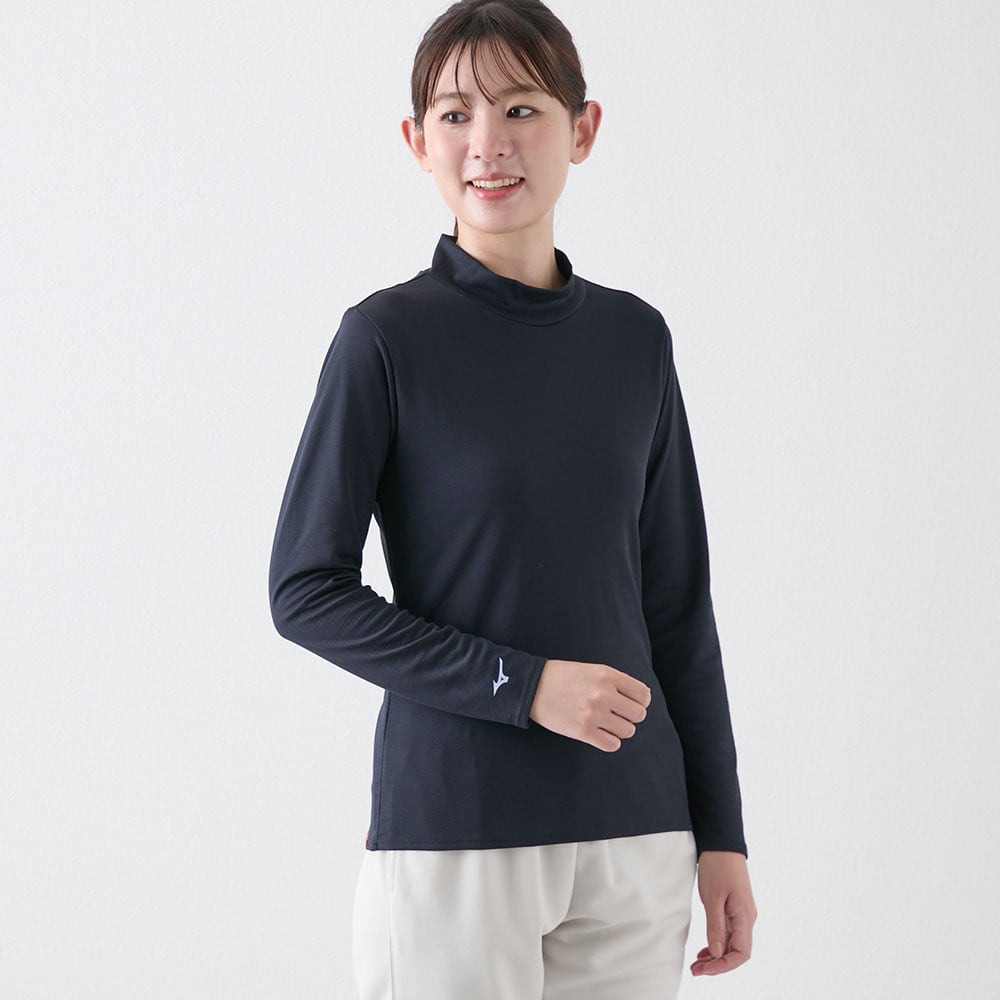 ブレスサーモハイネック長袖Tシャツ(ミズノ)｜通販のベルメゾンネット