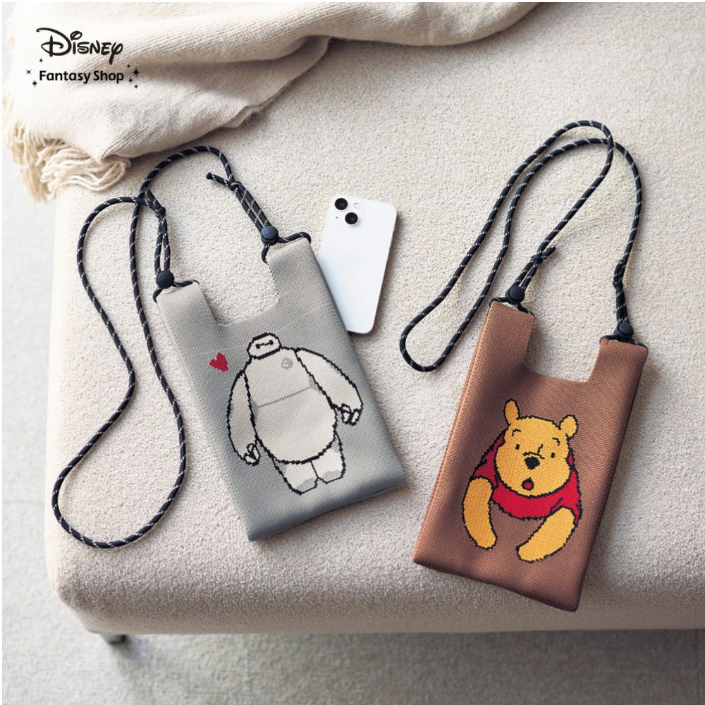 ニットショルダーバッグ(選べるキャラクター)(ディズニー/Disney) ニットショルダーバッグ(選べるキャラクター)(ディズニー/Disney)