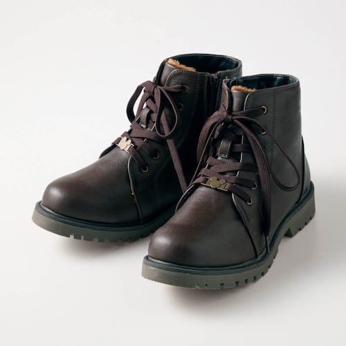 スパイク付きレースアップブーツ「ミッキーモチーフ」