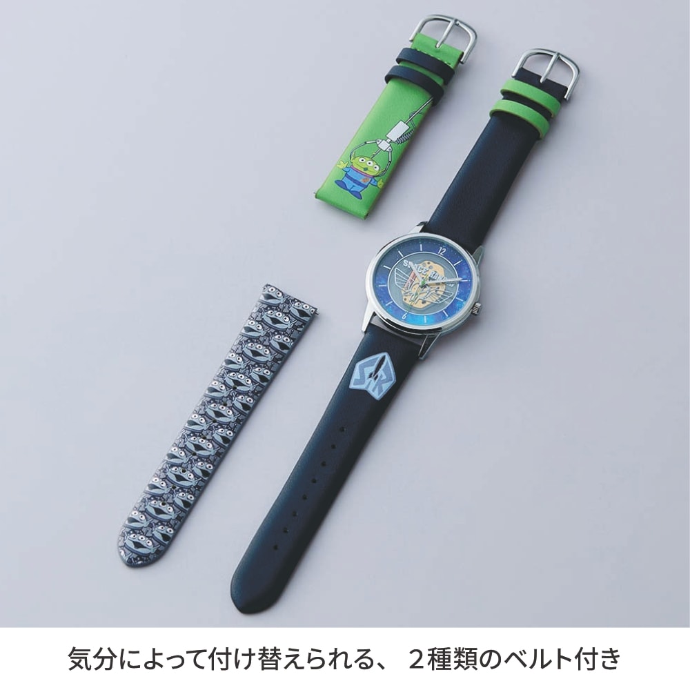 チェンジャブルベルト付きウォッチ「トイ・ストーリー/バズ・ライト