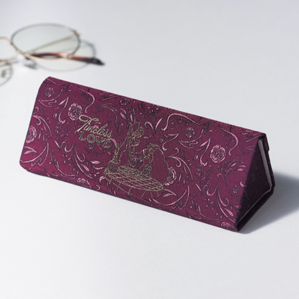 【ディズニー/Disney】ジャカード織のメガネケース「わんわん物語」 【ディズニー/Disney】ジャカード織のメガネケース「わんわん物語」