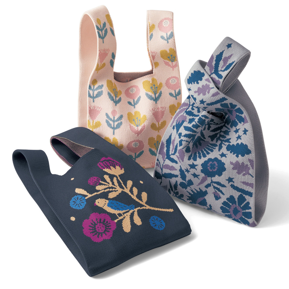 ニット素材のミニバッグ 「ミニラボ」(ミニラボ/mini labo) ニット素材のミニバッグ 「ミニラボ」(ミニラボ/mini labo)