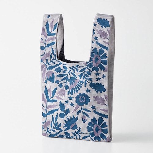 ニット素材のミニバッグ 「ミニラボ」