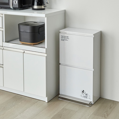 分別ペダル2段ワイド 40L「ミッキーマウス」