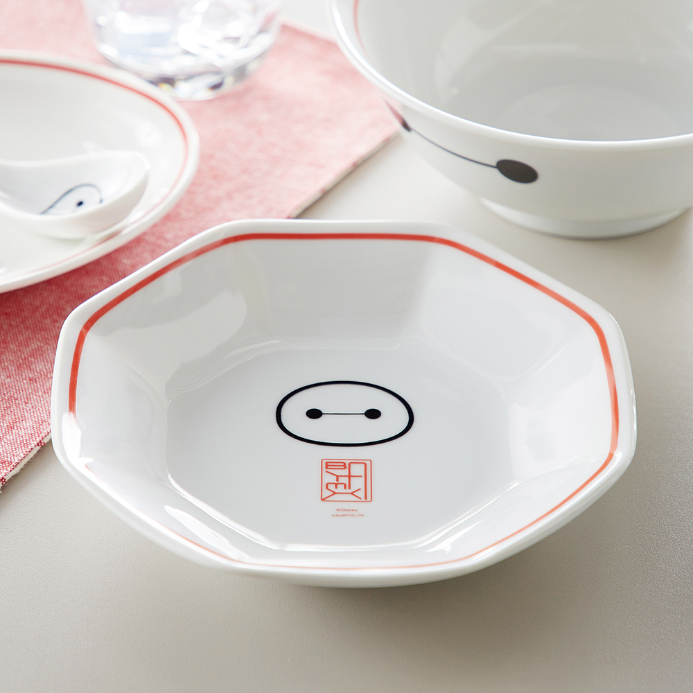 【ディズニー/Disney】チャーハン皿「ベイマックス」 【ディズニー/Disney】チャーハン皿「ベイマックス」