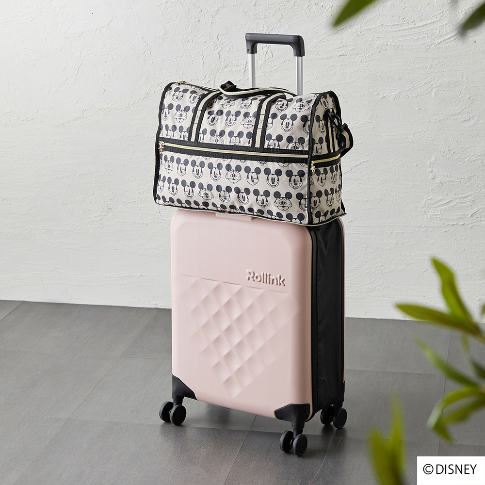 【ディズニー/Disney】コンパクトに折りたためるボストンバッグ「ミッキーマウス」 【ディズニー/Disney】コンパクトに折りたためるボストンバッグ「ミッキーマウス」