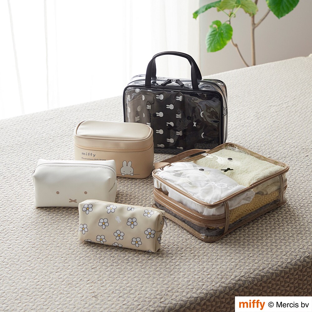 【ミッフィー/miffy】トラベルポーチセット「ミッフィー」