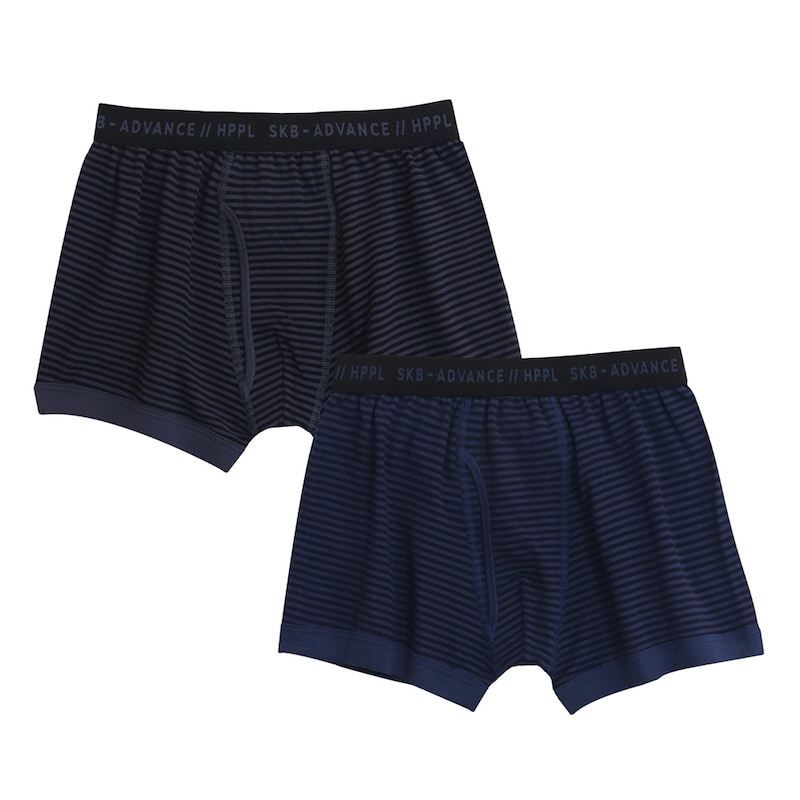 ボーダー（ネイビー＆グレー）