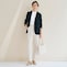 モデル身長174cm／9AR・袖丈長め