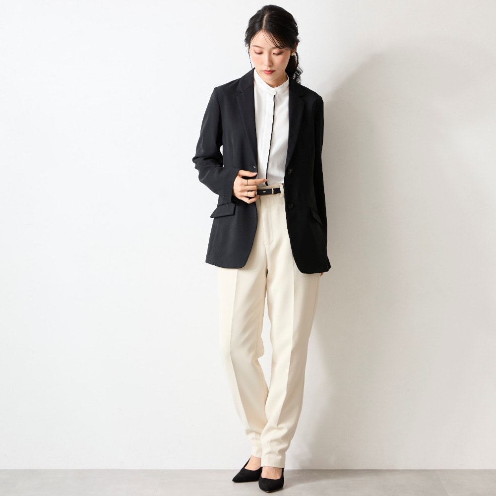 モデル身長168cm／9AR・袖丈長め　※色味に関してはカラー選択画像にてご確認ください。