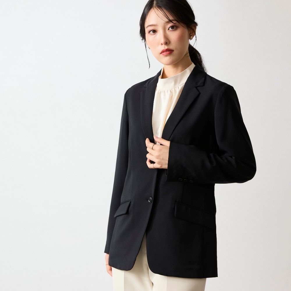 モデル身長168cm／9AR・袖丈長め　※色味に関してはカラー選択画像にてご確認ください。