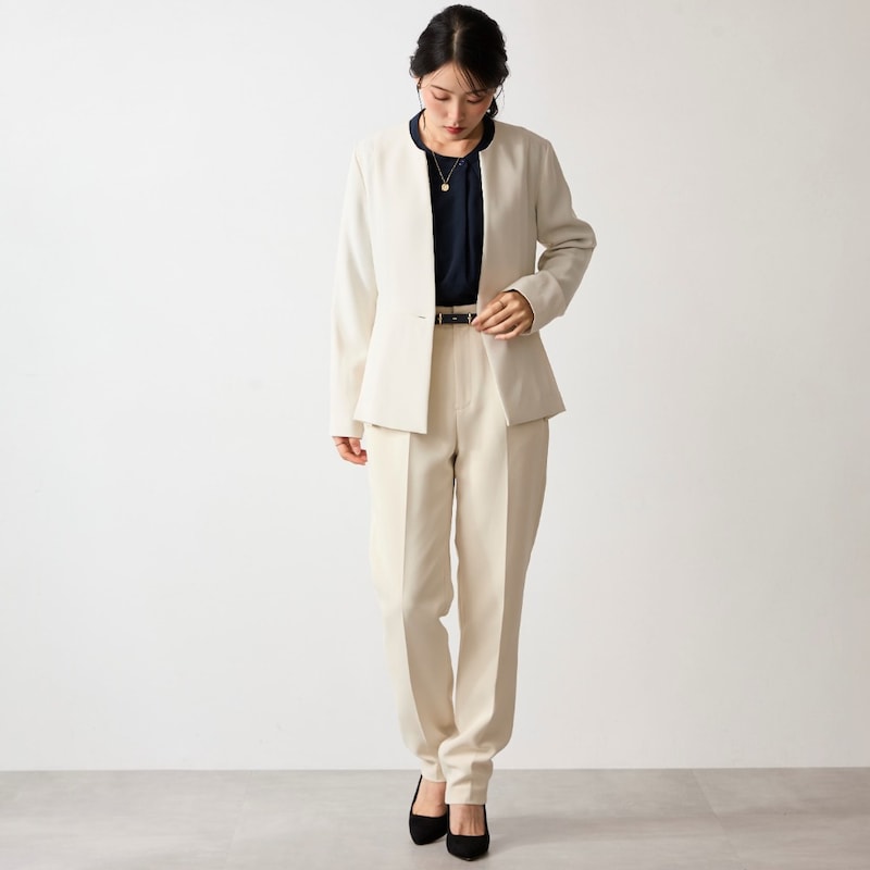 モデル身長168cm／9AR　※色味に関してはカラー選択画像にてご確認ください。