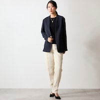 モデル身長168cm／9AR　※色味に関してはカラー選択画像にてご確認ください。