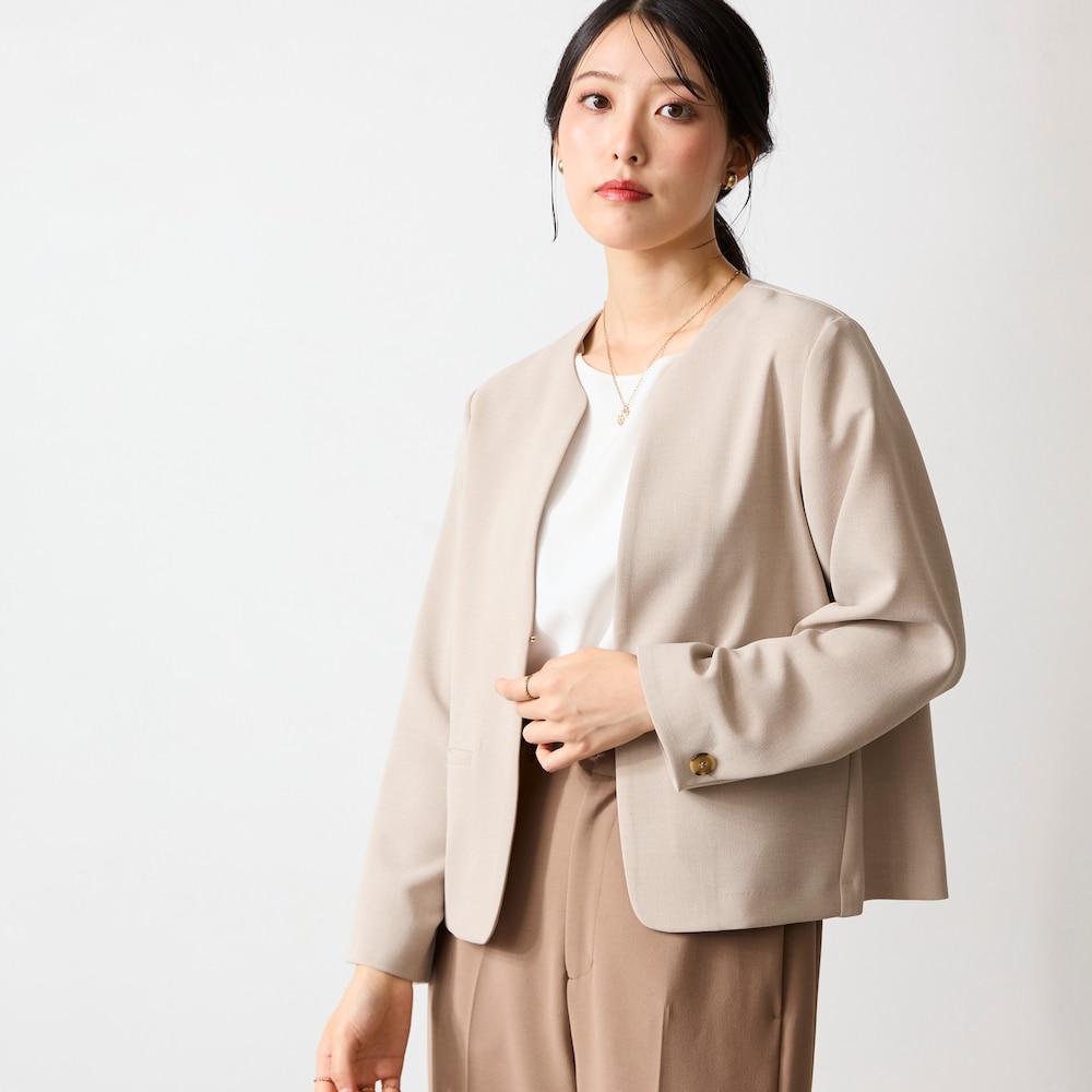 モデル身長168cm／9AR  ※色味に関してはカラー選択画像にてご確認ください。