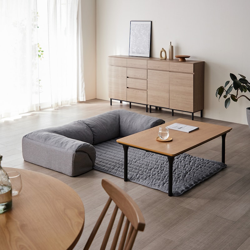 リビングテーブルと合わせて使用できます