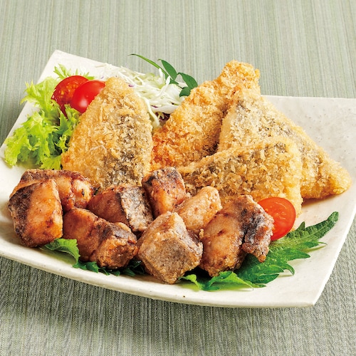 レンジで簡単 長崎県産アジフライ&ブリの竜田揚げ 2種×各2袋