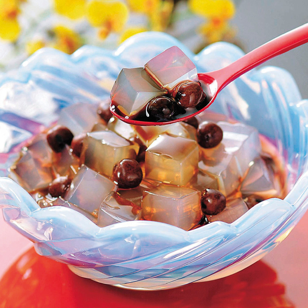 【ベルメゾン】黒糖みつ豆かんてん 12個