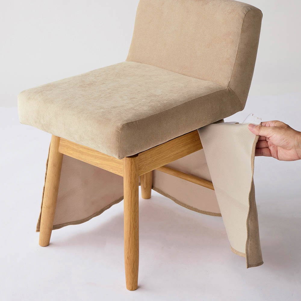 ベルメゾン 回転式腰もたれ式スツール リビング学習 テレワーク 回転腰