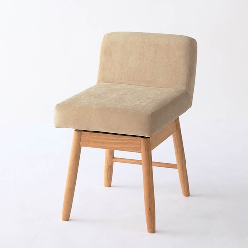 回転腰もたれスツール 【ダイニングこたつと合わせて使える】