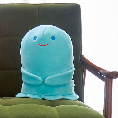 【クリアランス】【1回のみお届け】[おばけのスミス] 「ちょこちょこ」手つなぎクッションになるミニ収納ケース