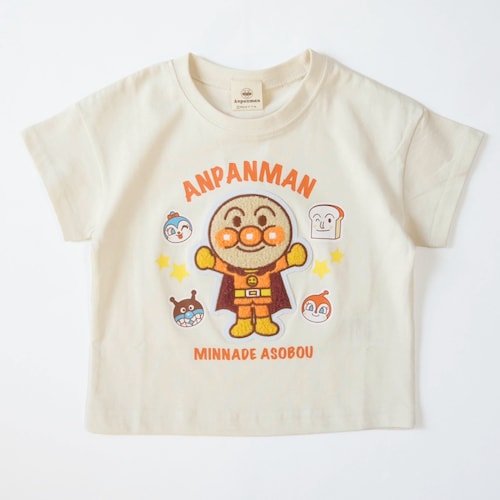 アンパンマン サガラ刺繍半袖Tシャツ