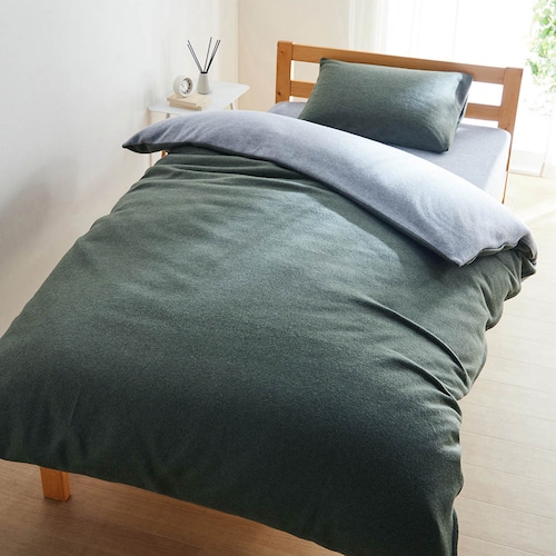 軽やかなフリース生地の布団カバーセット(3点) <洋式シングル/和式シングル＞