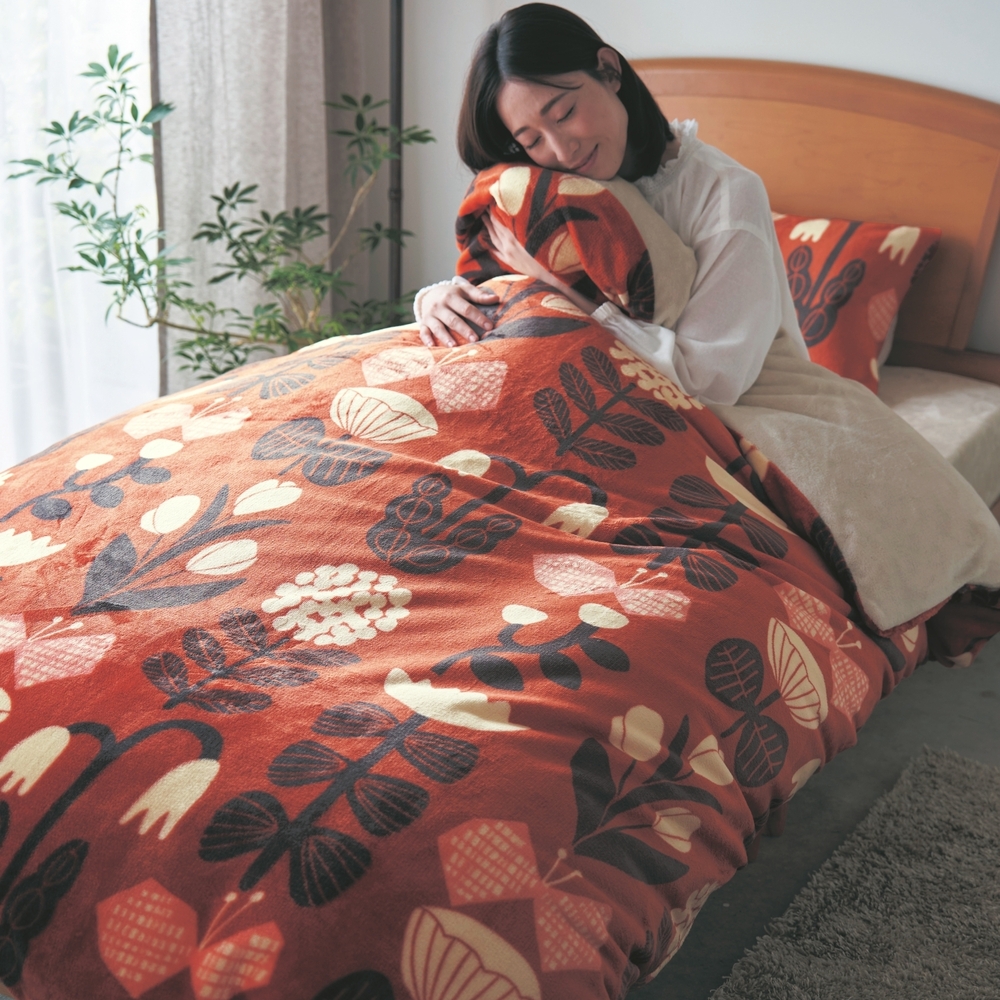 【1/19までセール】 吸湿発熱プラス・あったかマイクロファイバーの北欧調布団カバーセット(3点) <洋式シングル/和式シングル> 【1/19までセール】 吸湿発熱プラス・あったかマイクロファイバーの北欧調布団カバーセット(3点) <洋式シングル/和式シングル>