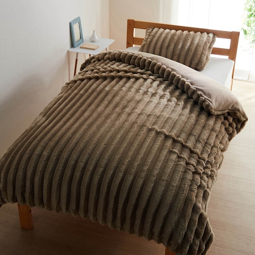 ふんわりもこもこあったか掛け布団カバー ＜シングル＞