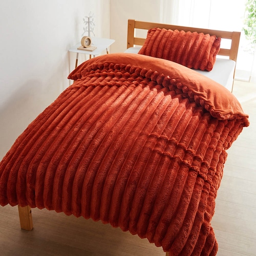 ふんわりもこもこあったか掛け布団カバー ＜シングル＞