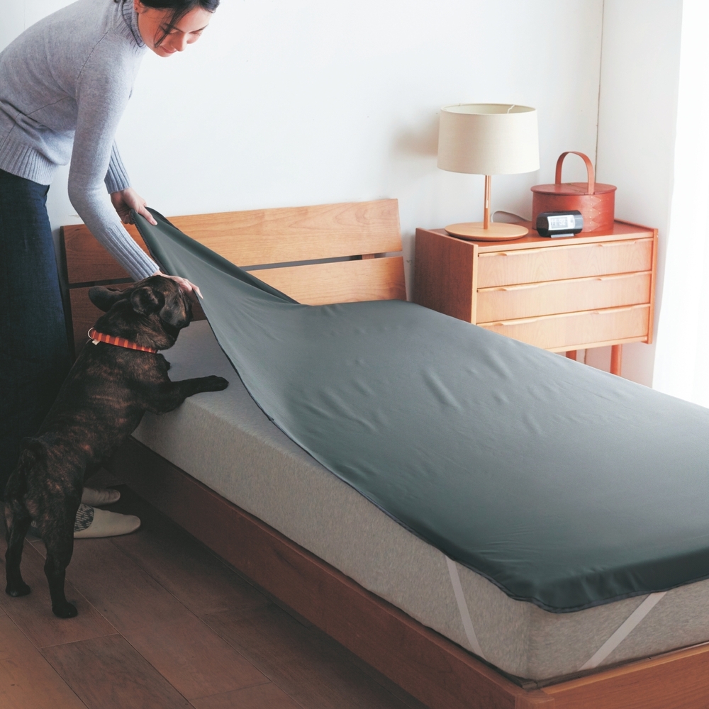 【ベルメゾン】吸水速乾糸を使った乾きやすい防水おねしょシーツ 【ベルメゾン】吸水速乾糸を使った乾きやすい防水おねしょシーツ