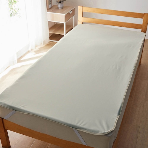 吸水速乾糸を使った乾きやすい防水おねしょシーツ