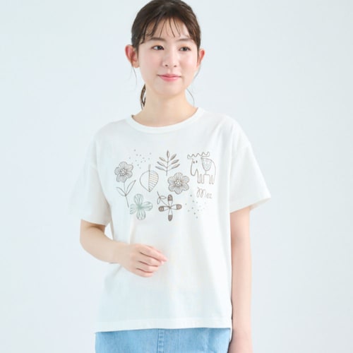 プリントゆるTシャツ