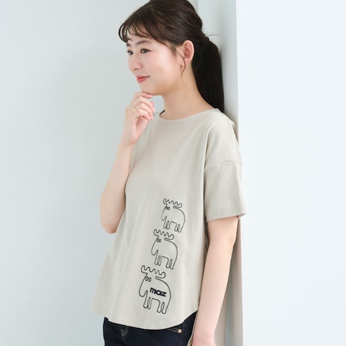 汗シミ防止加工カットソー