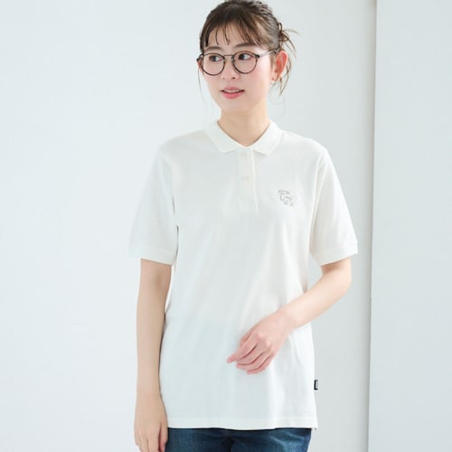 鹿の子ポロシャツ