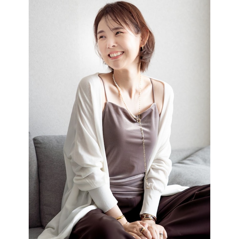 モデル身長171cm／L（モカ）