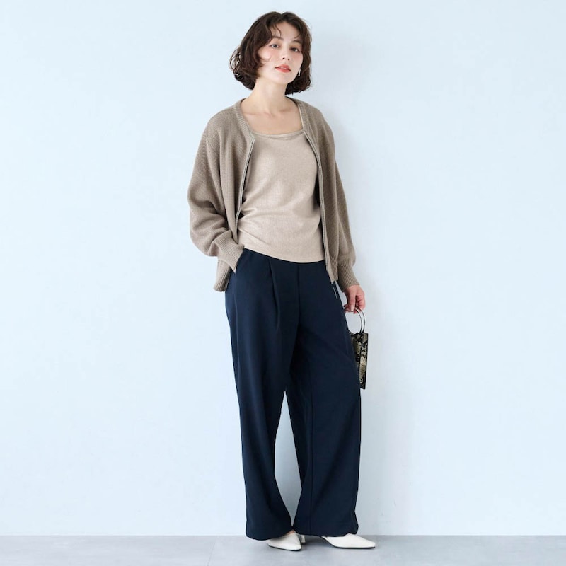 モデル身長162cm／M（エクリュ）