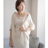 モデル身長171cm／L（エクリュ）