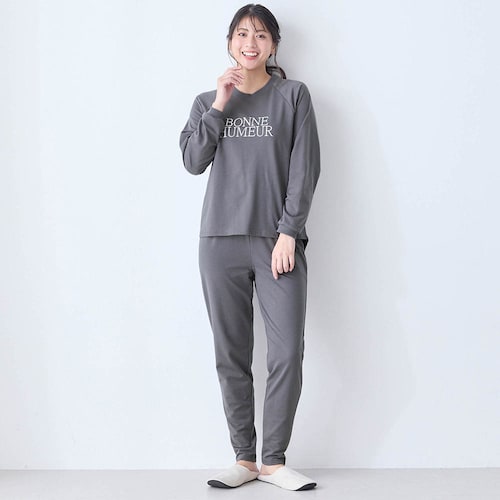 綿混裏毛素材のスウェットセット