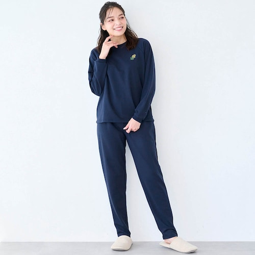 綿混裏毛素材のスウェットセット