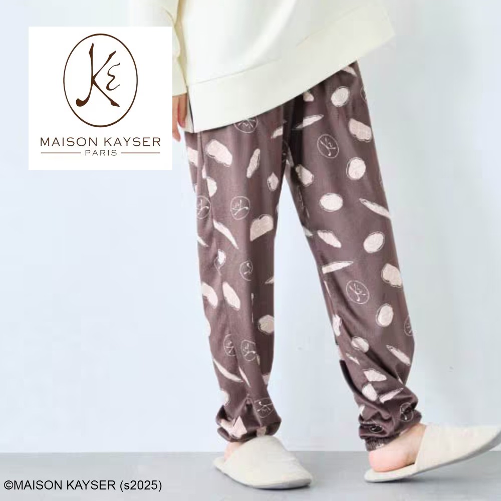【メゾンカイザー/MAISON KAYSER】あったかベロア調フリースパンツ 【メゾンカイザー/MAISON KAYSER】あったかベロア調フリースパンツ