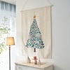 【ベルメゾン】カーテンにも付けられるクリスマスタペストリー 【クリスマス】
